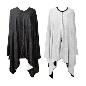 Cairo Reversible Poncho Wrap